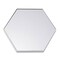 8" wide HEXAGON MIRRORS Party Wedding Centerpieces Wall Table